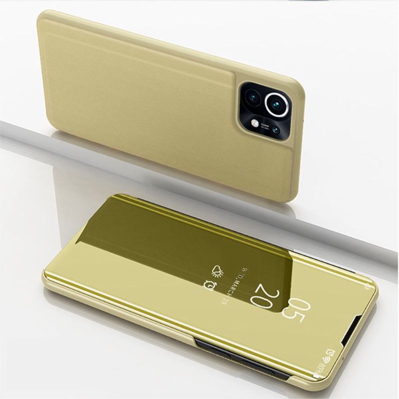 Kryt Na Xiaomi Mi 11 Flipové Pouzdro Zrcadlový Efekt