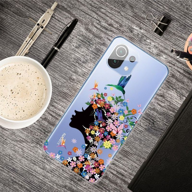 Kryt Na Xiaomi Mi 11 Květiny Kolibříka
