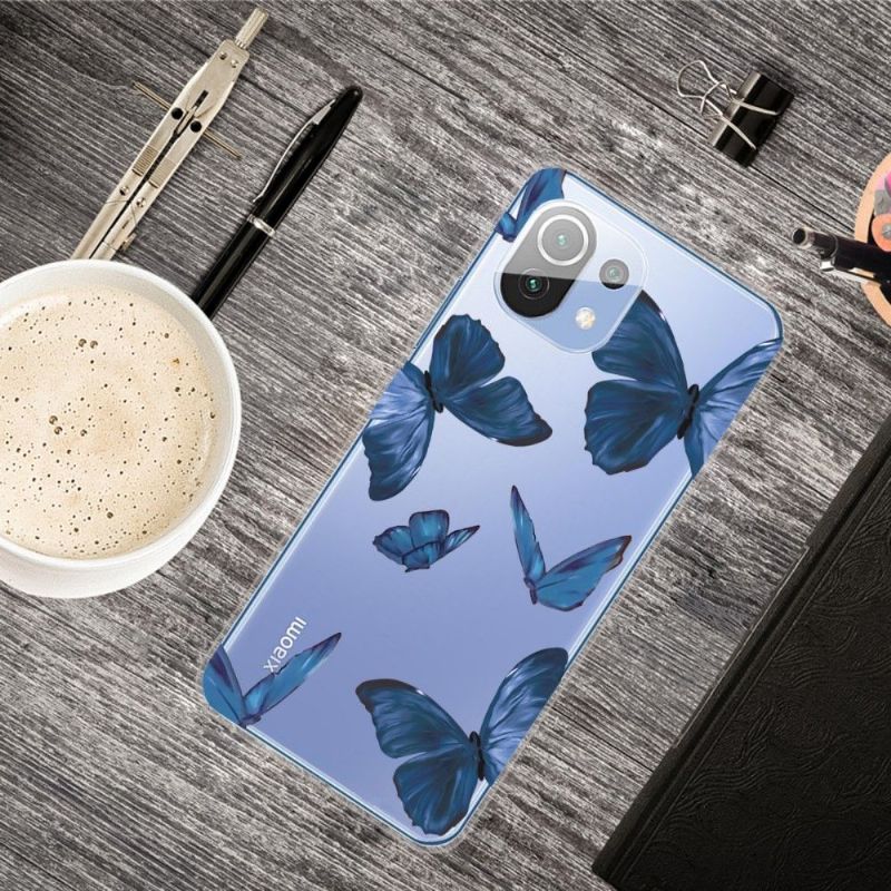 Kryt Na Xiaomi Mi 11 Modrí Motýli