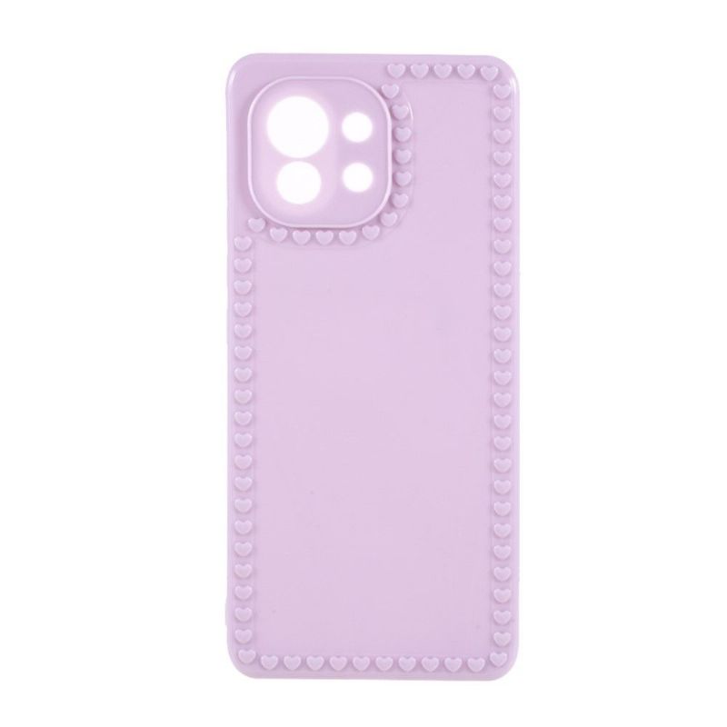 Kryt Na Xiaomi Mi 11 Silikonové Srdce