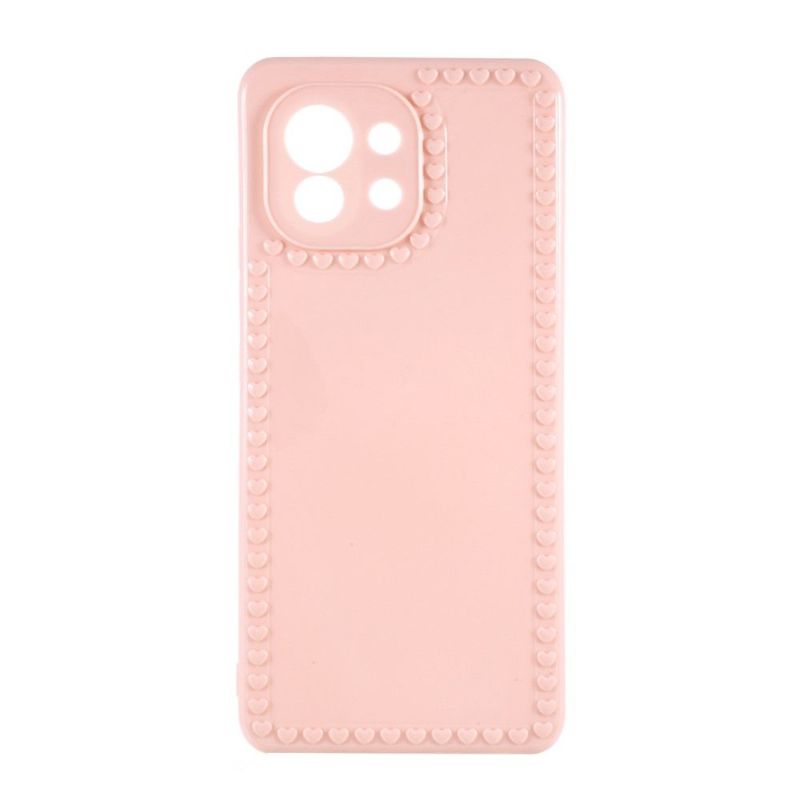 Kryt Na Xiaomi Mi 11 Silikonové Srdce