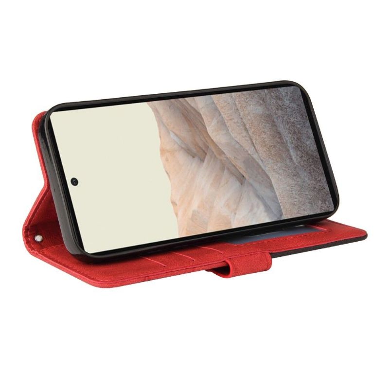 Flipové Pouzdro Na Google Pixel 6 Dvoubarevné Umělecké