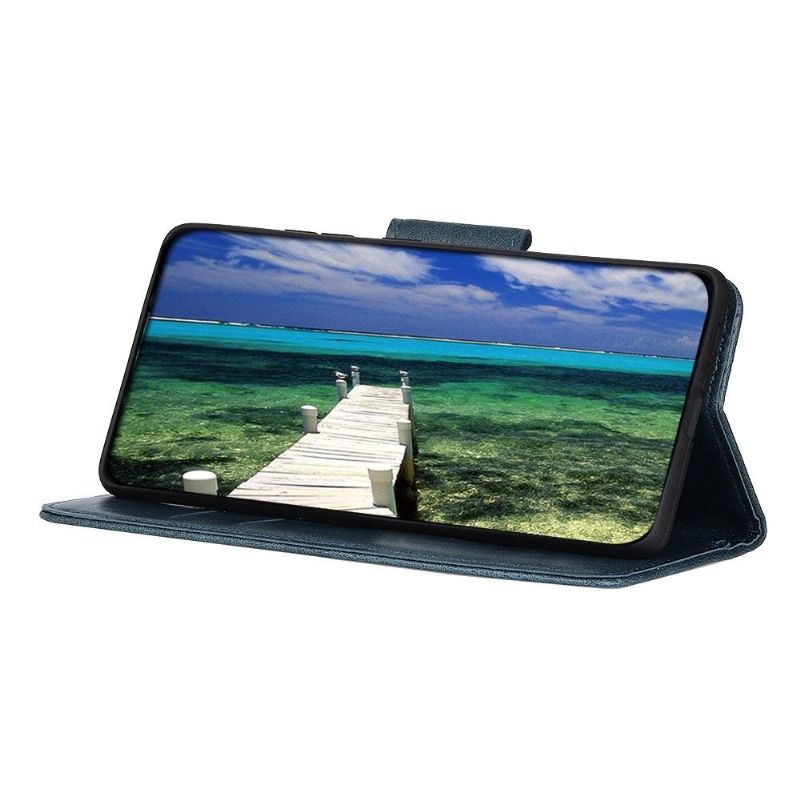 Flipové Pouzdro Na Google Pixel 6 Kožené Pouzdro Funkce Stojanu Z Umělé Kůže
