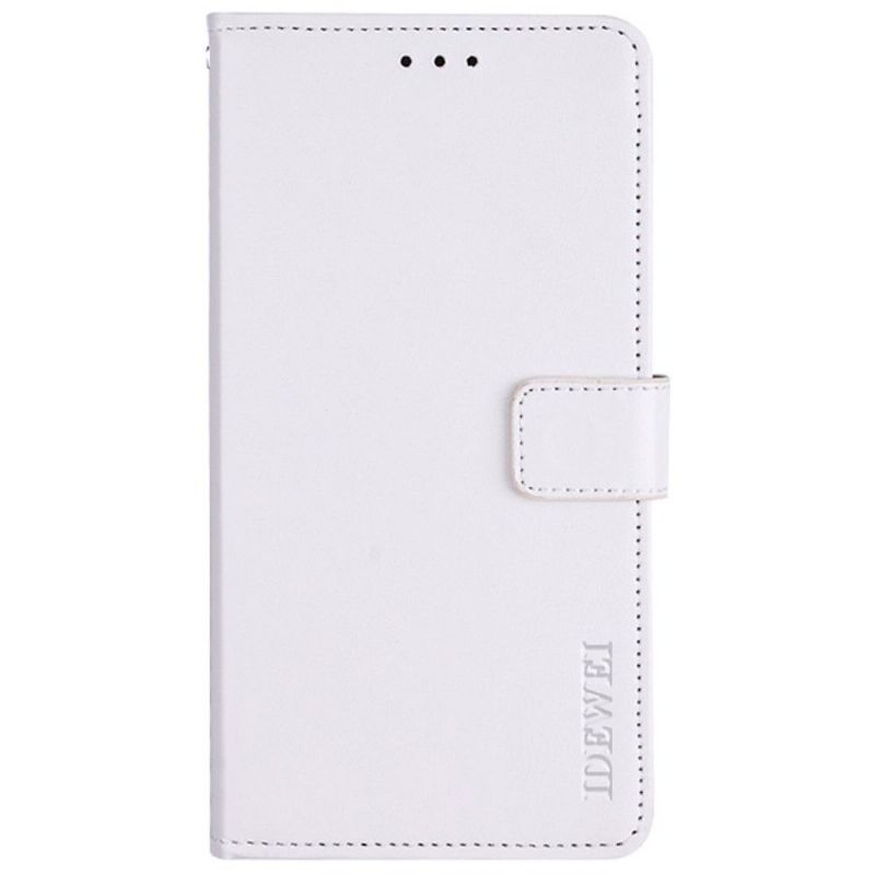 Flipové Pouzdro Na Google Pixel 6 Kožené Pouzdro Kožený Efekt Idewei Folio