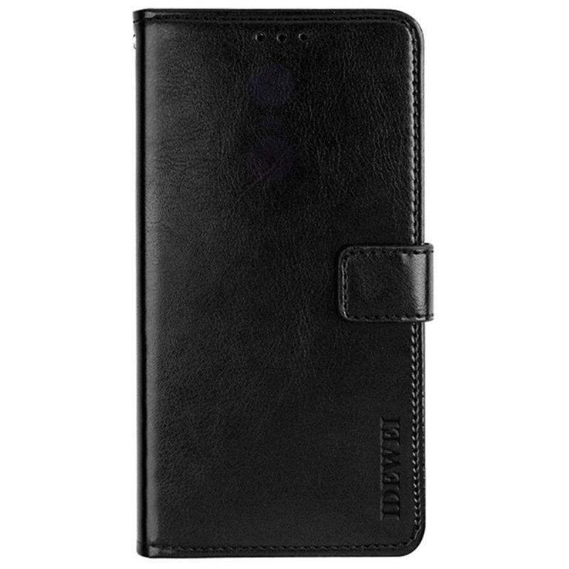 Flipové Pouzdro Na Google Pixel 6 Kožené Pouzdro Kožený Efekt Idewei Folio