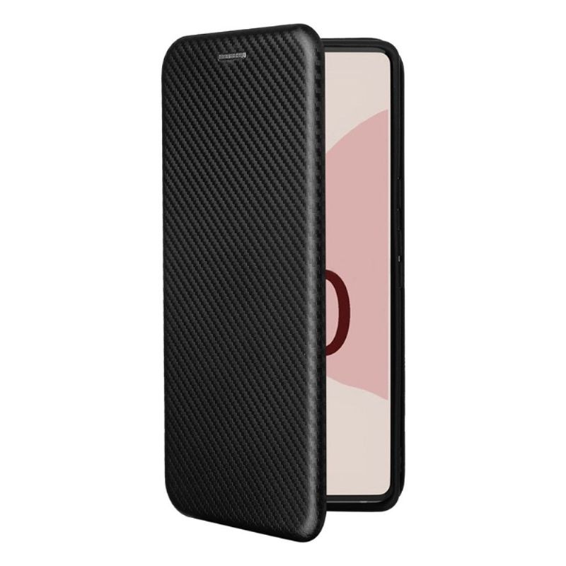 Flipové Pouzdro Na Google Pixel 6 Koženka Z Uhlíkových Vláken