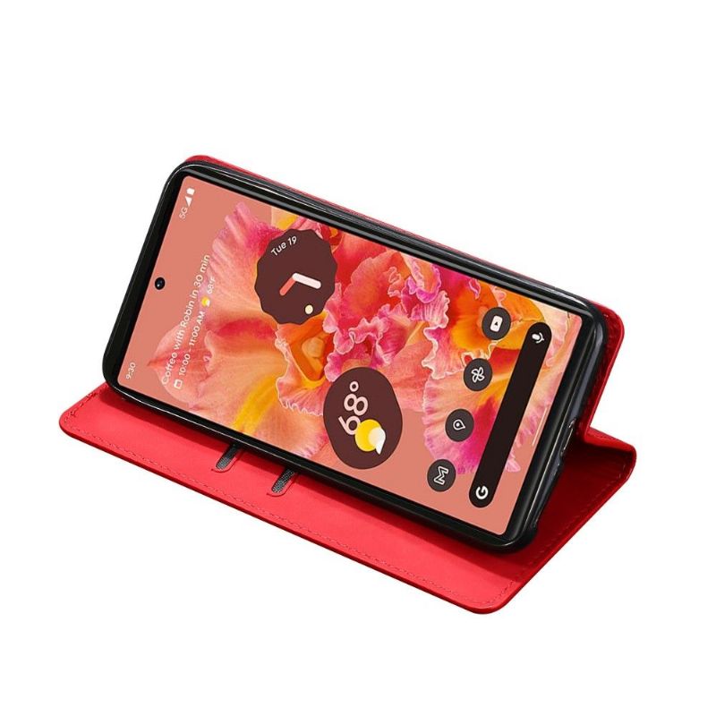 Flipové Pouzdro Na Google Pixel 6 Lea Premium