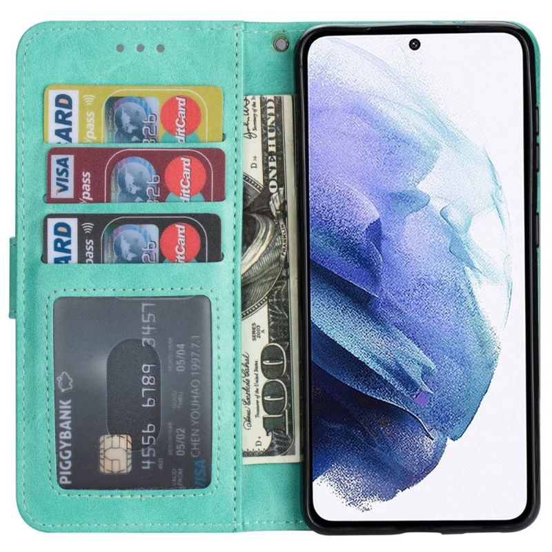 Flipové Pouzdro Na Google Pixel 6 Peněženkové Pouzdro Na Lana Umělá Kůže