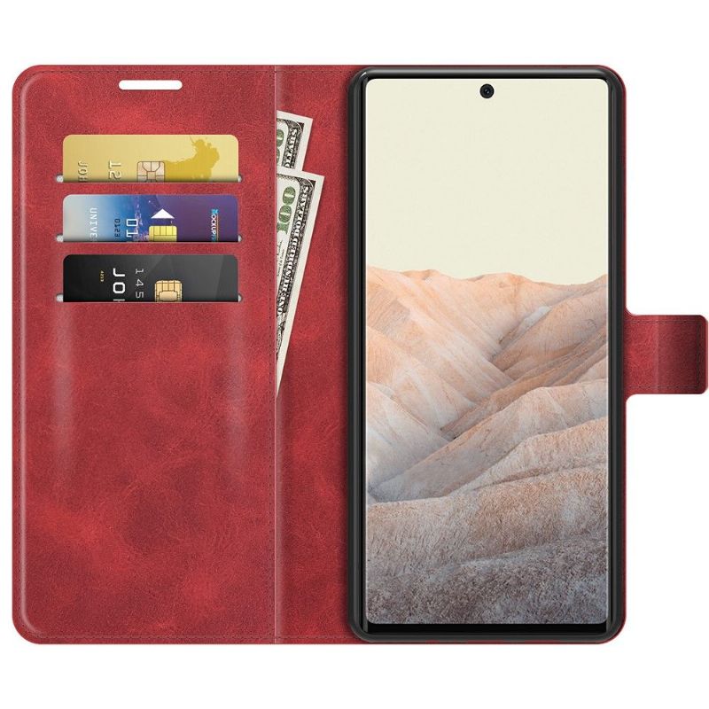 Flipové Pouzdro Na Google Pixel 6 Peněženkové Pouzdro Styl Kůže
