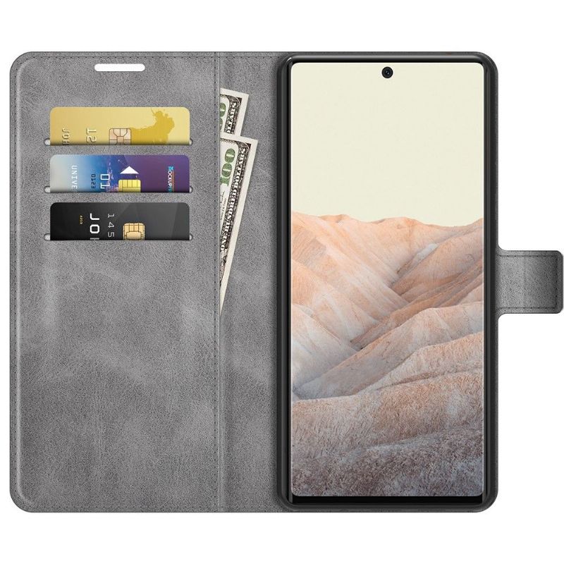 Flipové Pouzdro Na Google Pixel 6 Peněženkové Pouzdro Styl Kůže