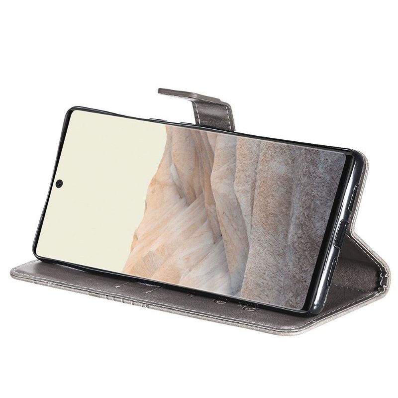Flipové Pouzdro Na Google Pixel 6 Podpora Motýlků Funkcí
