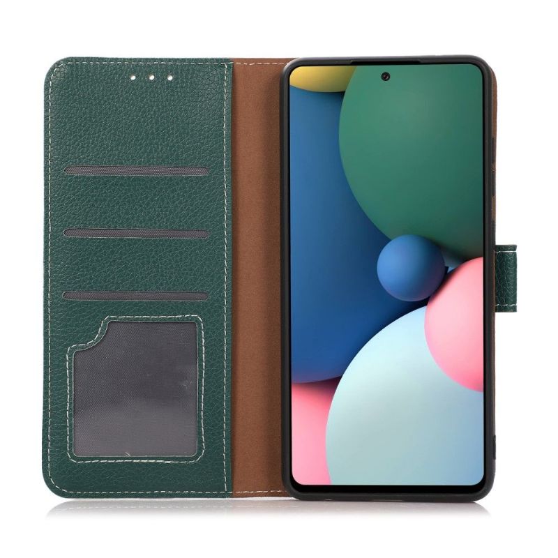 Flipové Pouzdro Na Google Pixel 6 Zrnité Umělé Kůže