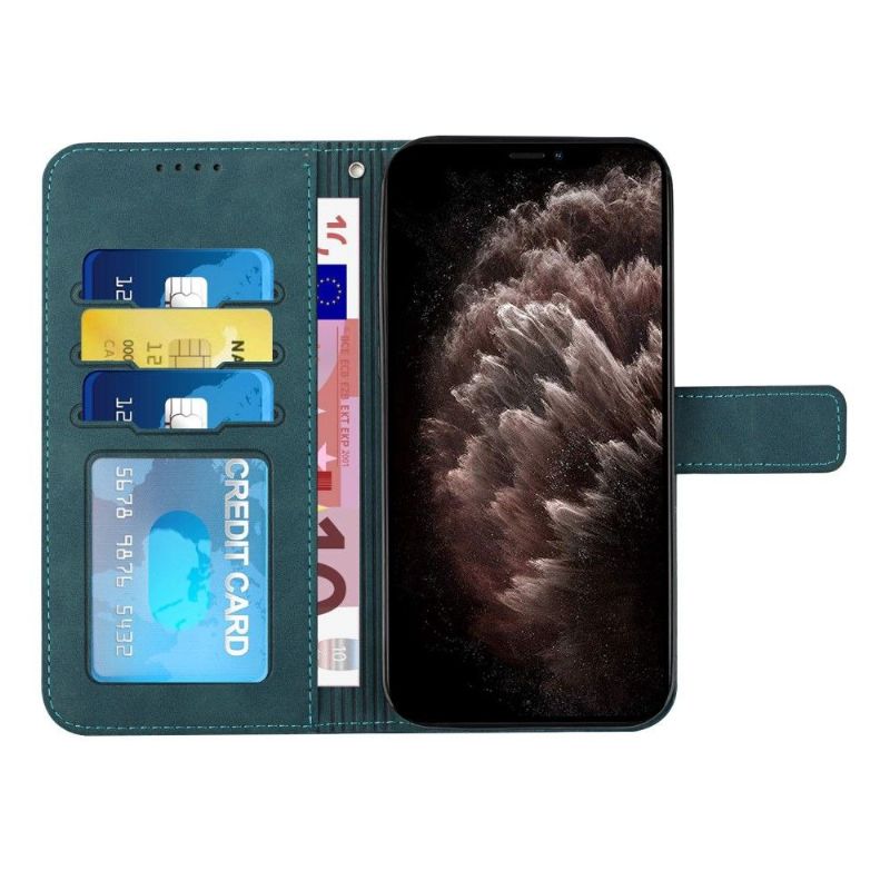 Flipové Pouzdro Na Google Pixel 6 Čáry Úsměvu