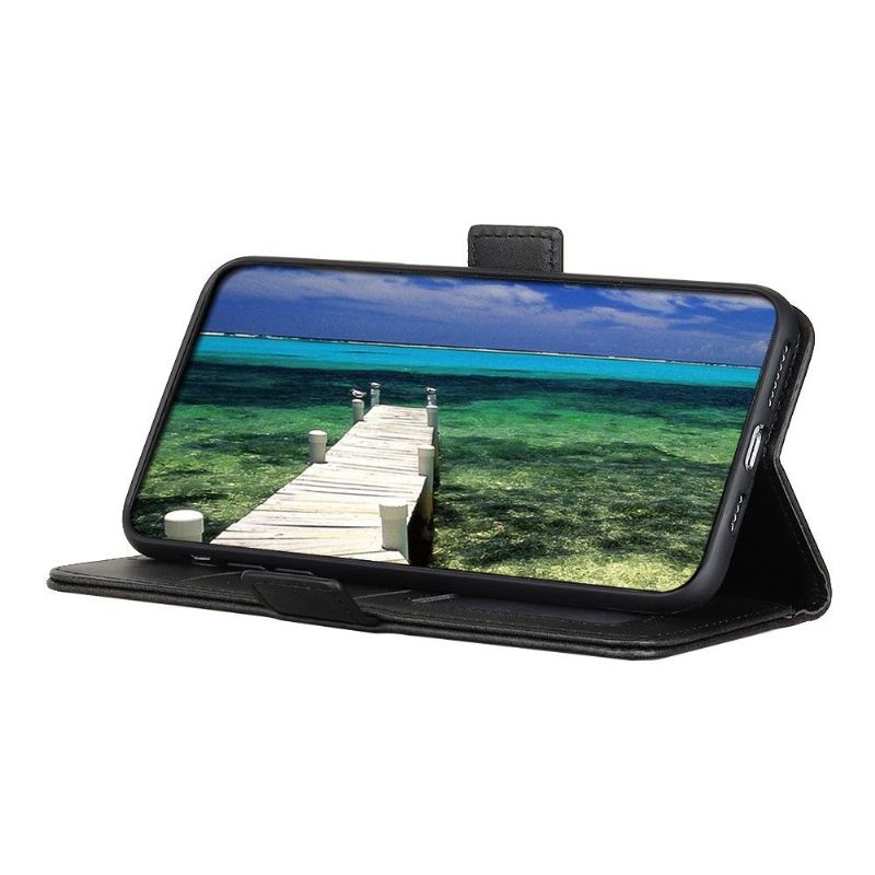 Kožené Pouzdro Folio Na Google Pixel 6 Peněženkové Pouzdro Matná Umělá Kůže