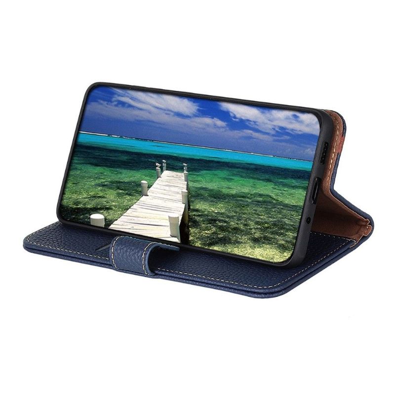 Kožené Pouzdro Na Google Pixel 6 Khazneh Zrnitá Kůže