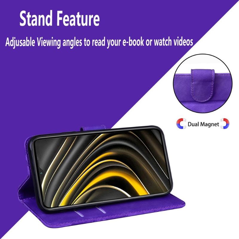 Kožené Pouzdro Na Google Pixel 6 Ochranný Ochrana Proti Barevným Motýlům