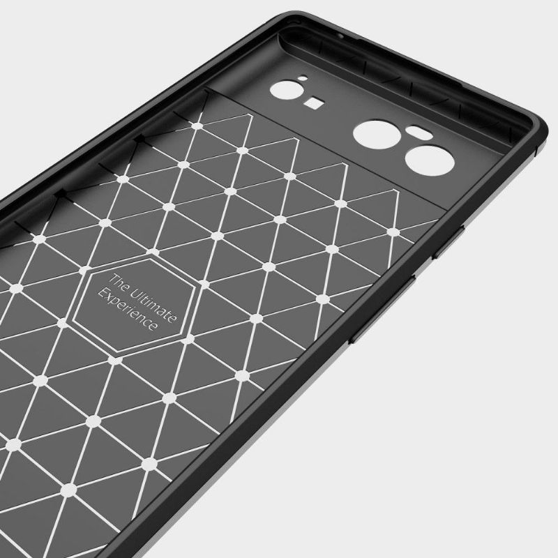 Kryt Na Google Pixel 6 Flexibilní Kartáčovaný Efekt