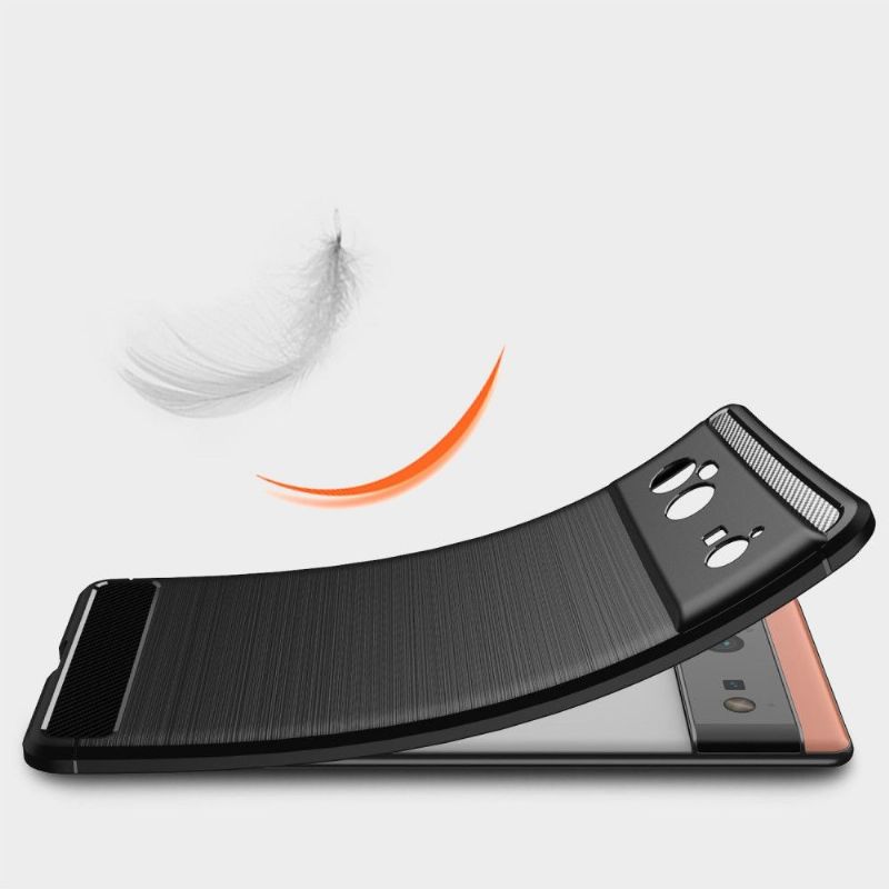 Kryt Na Google Pixel 6 Flexibilní Kartáčovaný Efekt