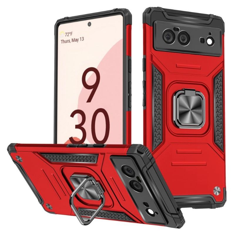 Kryt Na Google Pixel 6 Vysoká Zátěž S Otočným Kroužkem