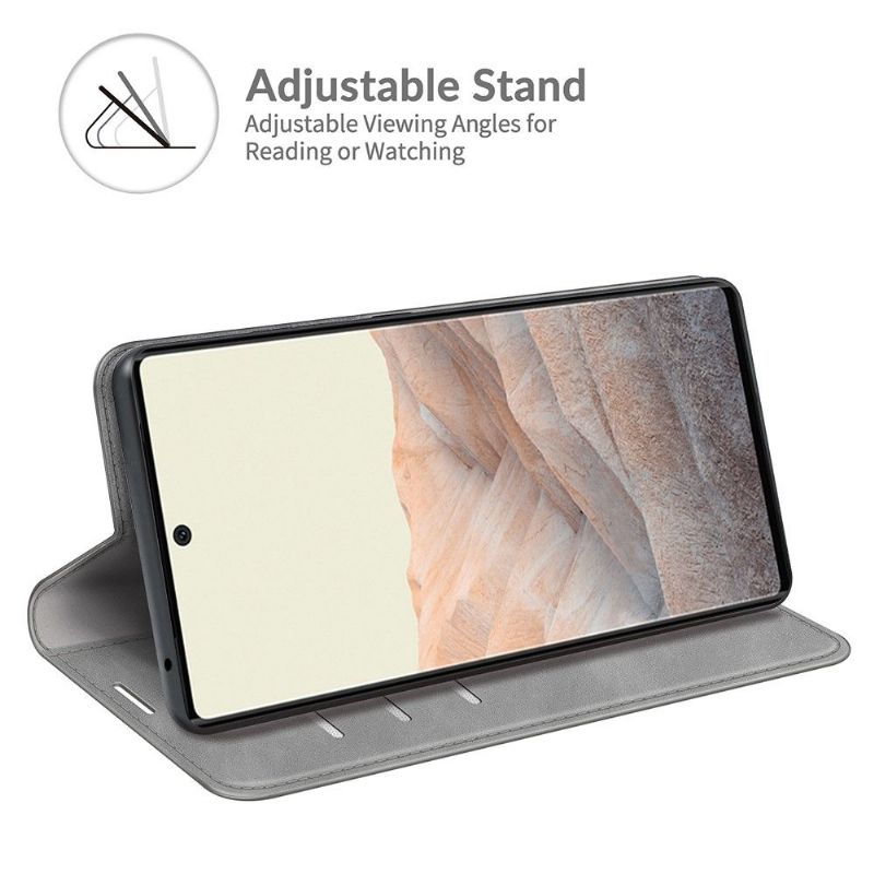 Pouzdra Na Google Pixel 6 Funkce Stojanu Z Umělé Kůže