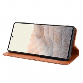 Pouzdra Na Google Pixel 6 Kůže Ve Stylu Cirénius