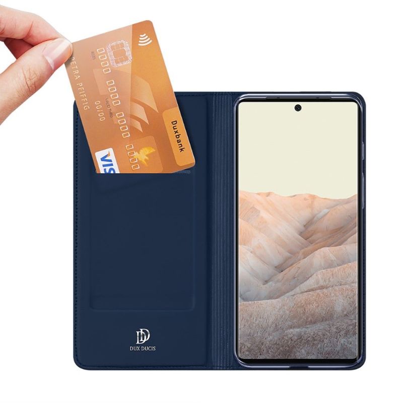 Pouzdra Na Google Pixel 6 Obchodní Saténový Efekt