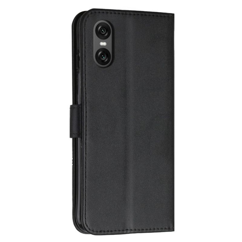 Kožený Kryt Na Sony Xperia 10 Vi Obchod V Lanière