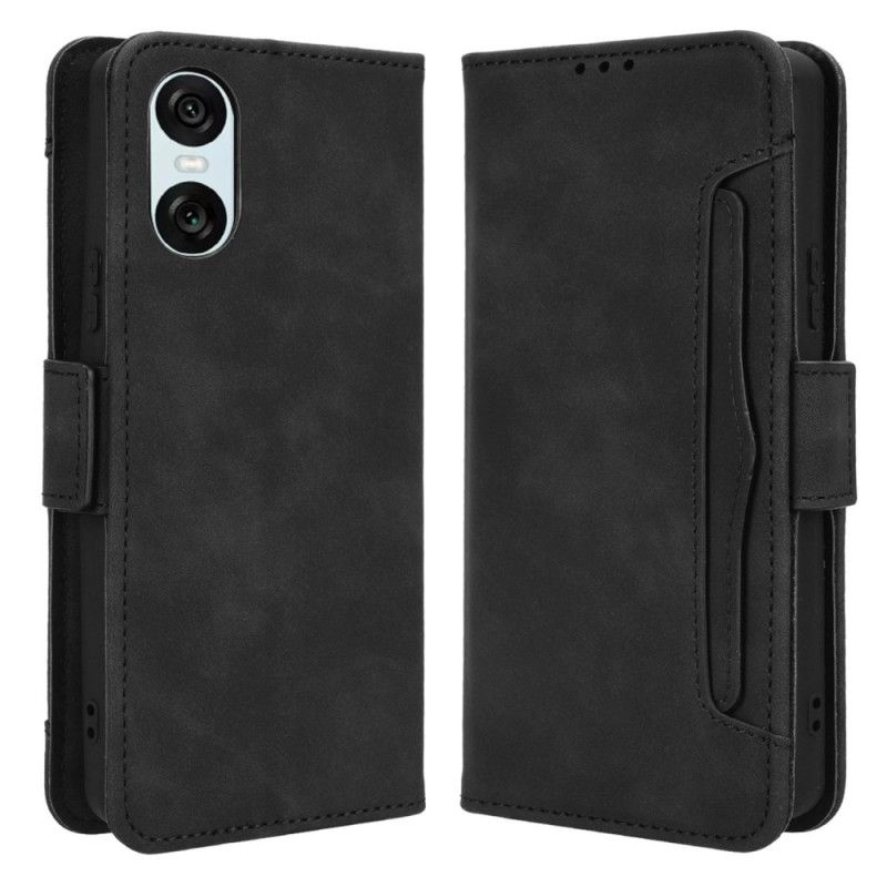Kožený Kryt Sony Xperia 10 Vi Multi-cards