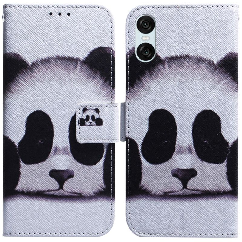 Kožený Kryt Sony Xperia 10 Vi Panda