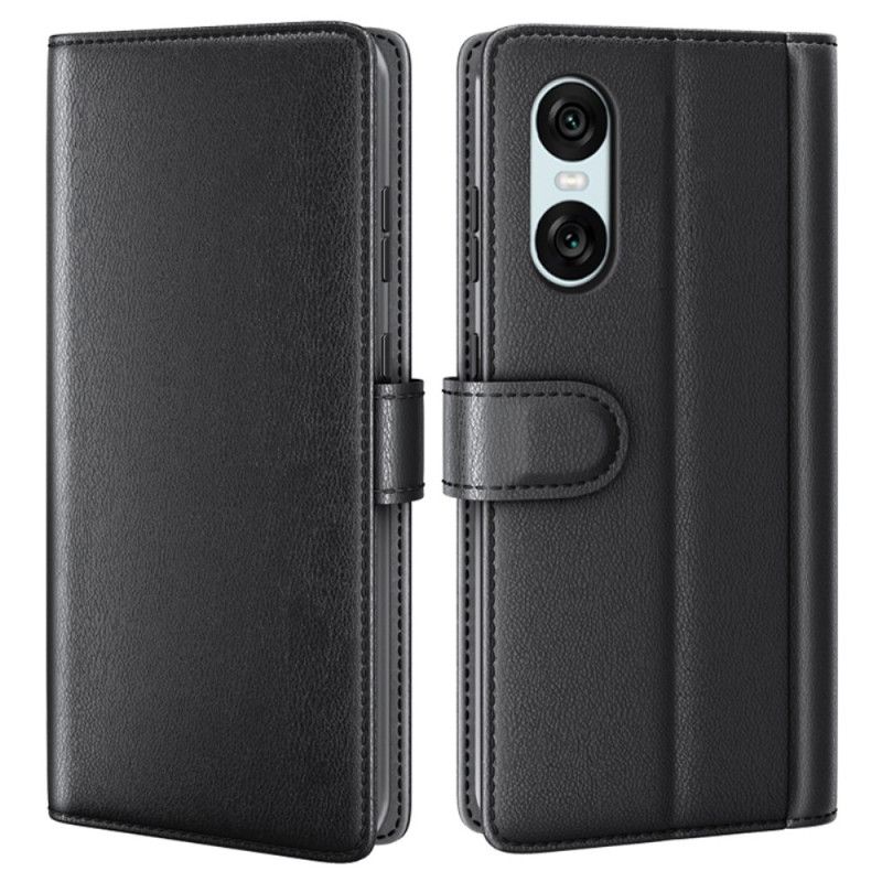 Kožený Kryt Sony Xperia 10 Vi Pravá Kůže