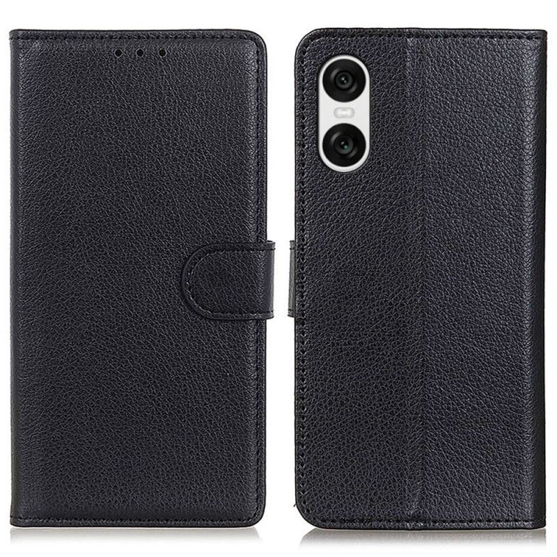 Peněženková Pouzdra Sony Xperia 10 Vi Tradiční Imitace Srdce