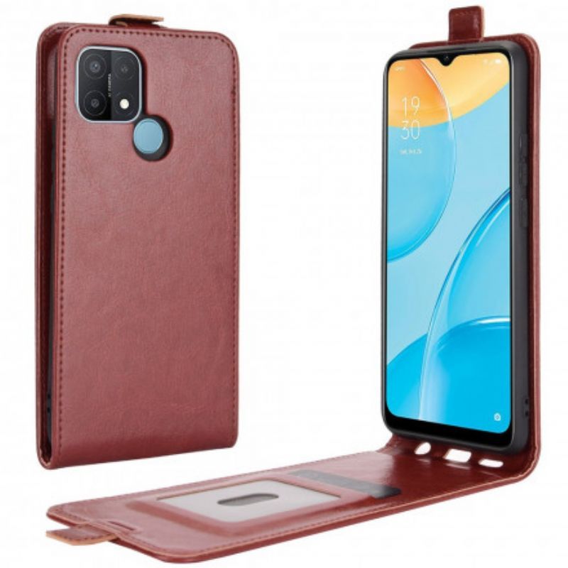 Flipové Pouzdro Na Oppo A15 Kožené Pouzdro Skládací