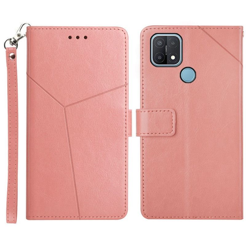Flipové Pouzdro Na Oppo A15 Styl Kůže Geo Y Design