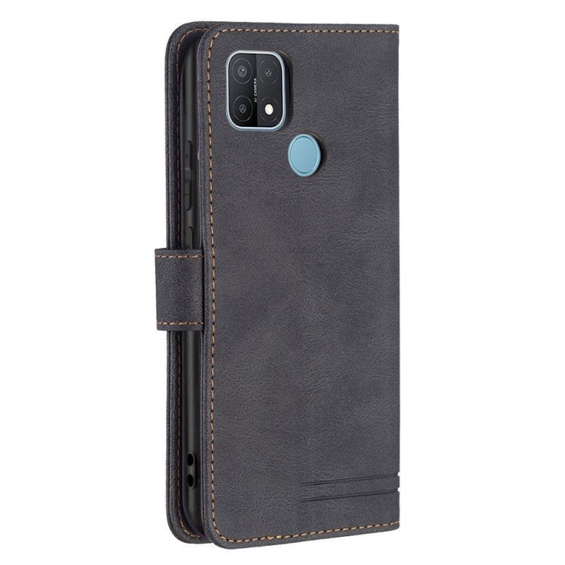 Kožené Pouzdro Na Oppo A15 Barva Rfid Binfen