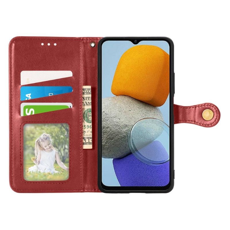 Flipové Pouzdro Na Samsung Galaxy M23 5G Držák Karet Z Umělé Kůže Indila
