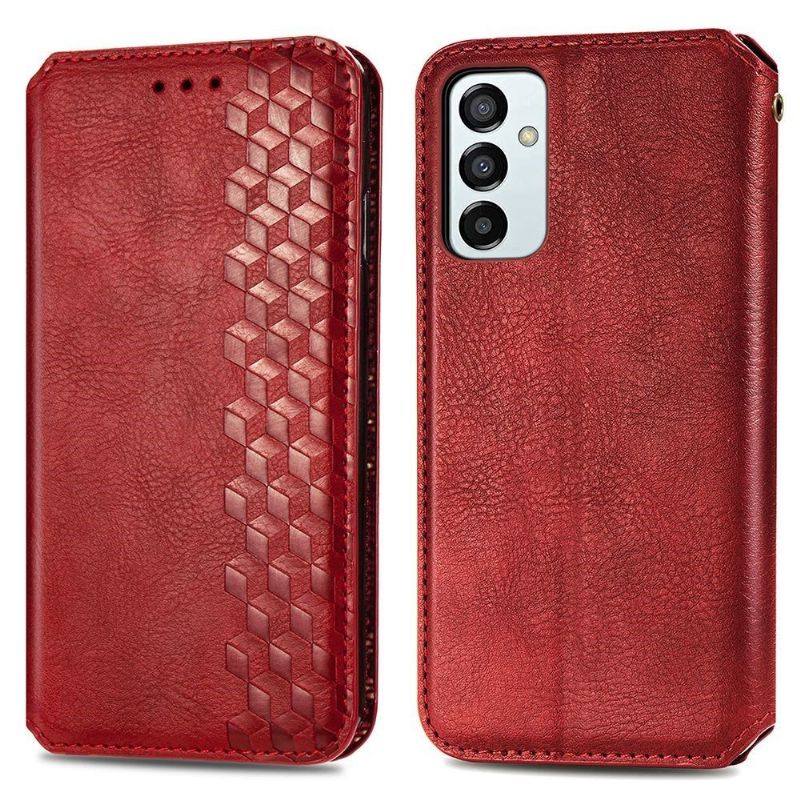 Flipové Pouzdro Na Samsung Galaxy M23 5G Držák Karty Kub Design