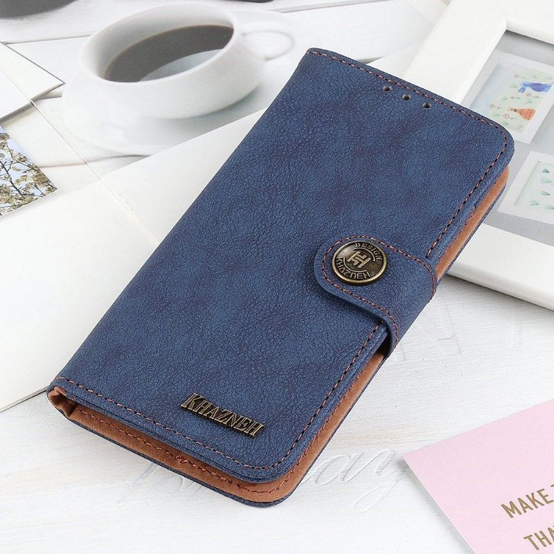 Flipové Pouzdro Na Samsung Galaxy M23 5G Khazneh Retro Kožený Efekt