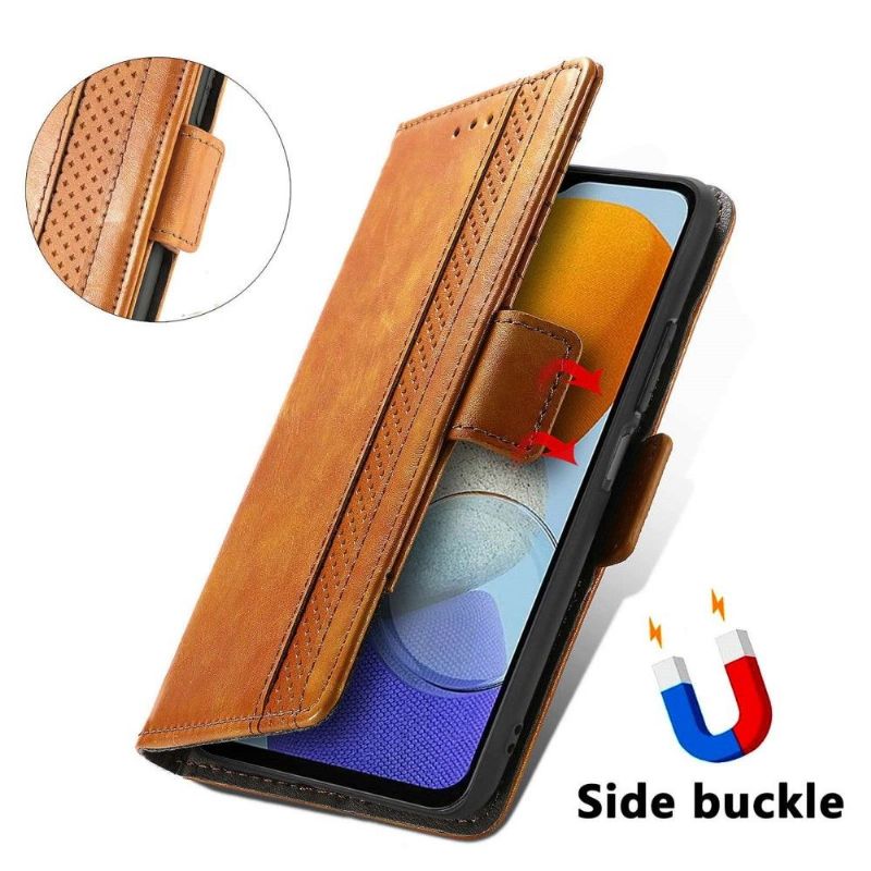 Flipové Pouzdro Na Samsung Galaxy M23 5G Kožené Pouzdro Flip Business