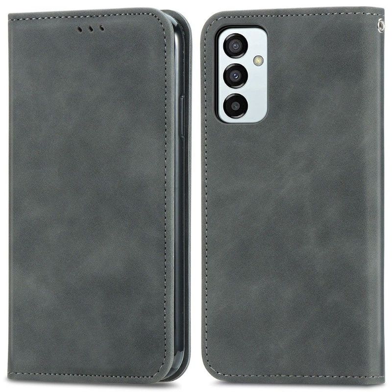 Flipové Pouzdro Na Samsung Galaxy M23 5G Obchodní Retro