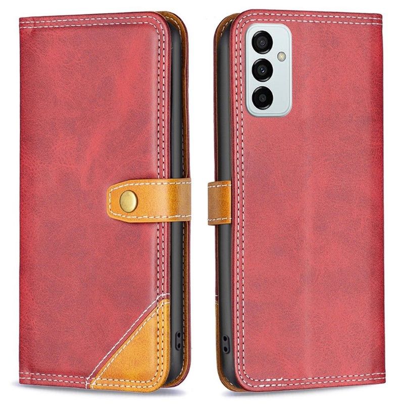Flipové Pouzdro Na Samsung Galaxy M23 5G Odkryté Švy Binfen Series-8