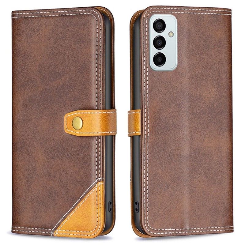 Flipové Pouzdro Na Samsung Galaxy M23 5G Odkryté Švy Binfen Series-8