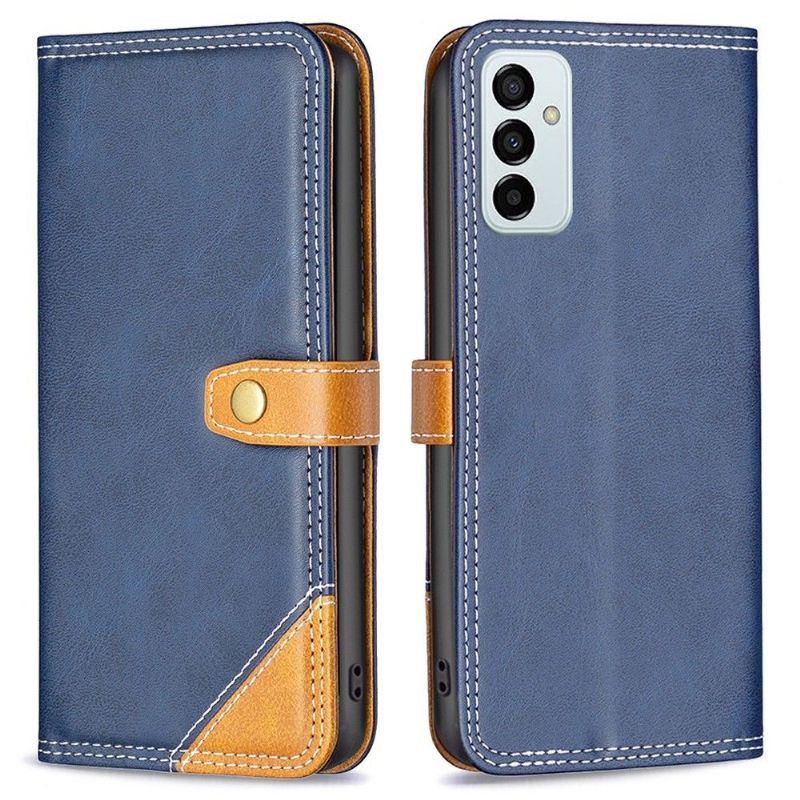 Flipové Pouzdro Na Samsung Galaxy M23 5G Odkryté Švy Binfen Series-8