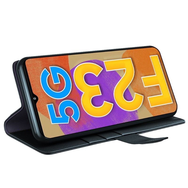 Flipové Pouzdro Na Samsung Galaxy M23 5G Prémiová Kůže