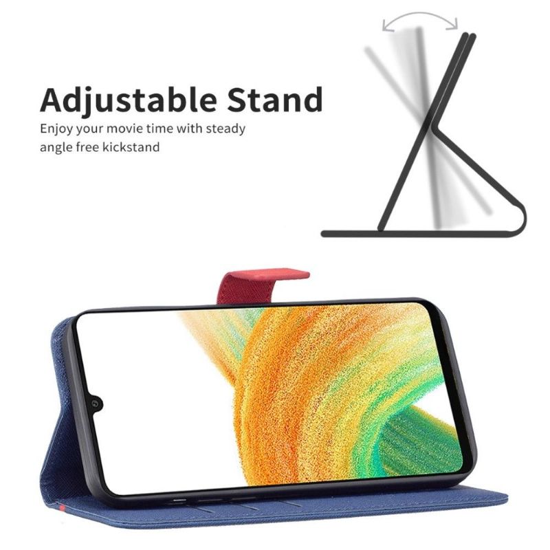 Kožené Pouzdro Na Samsung Galaxy M23 5G Binfen Series 9