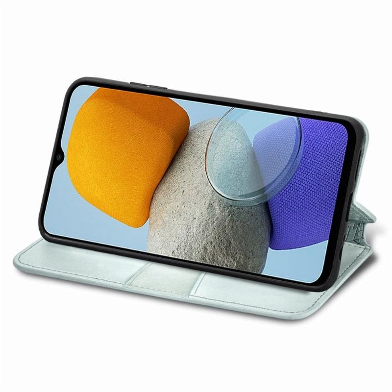 Kožené Pouzdro Na Samsung Galaxy M23 5G Elegantní Mandala