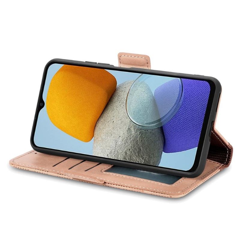 Kožené Pouzdro Na Samsung Galaxy M23 5G Umělá Kůže S Dírkami