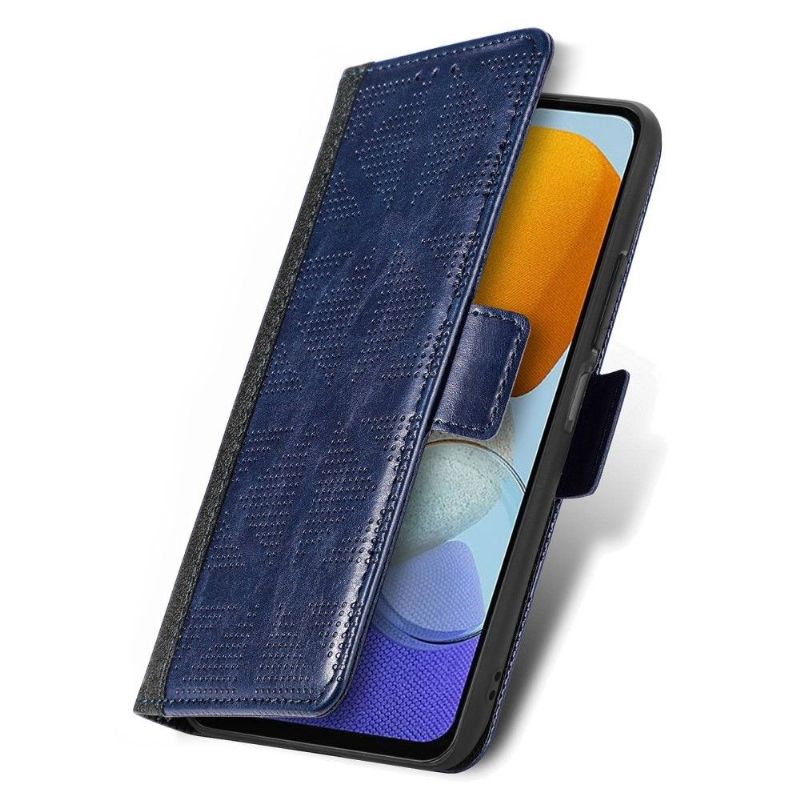 Kožené Pouzdro Na Samsung Galaxy M23 5G Umělá Kůže S Dírkami