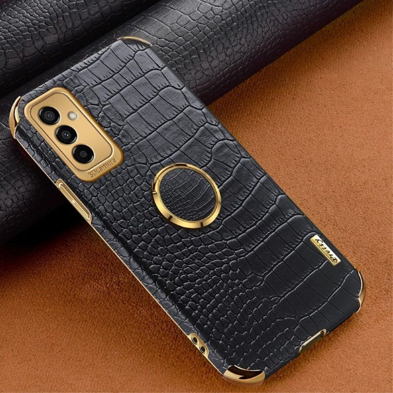 Kryt Na Samsung Galaxy M23 5G Croc Efekt S Prstencem