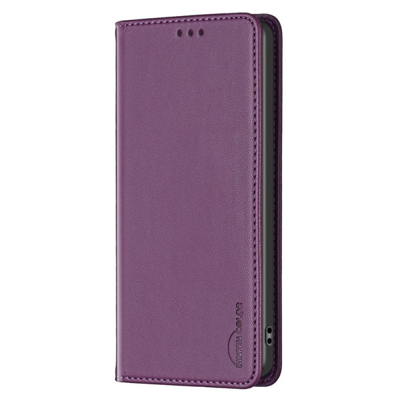 Kožené Pouzdro Folio Na Samsung Galaxy A15 Držák Karty Binfn Color