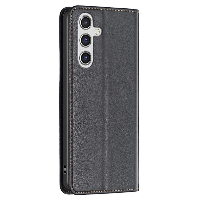 Kožené Pouzdro Folio Na Samsung Galaxy A15 Držák Karty Binfn Color